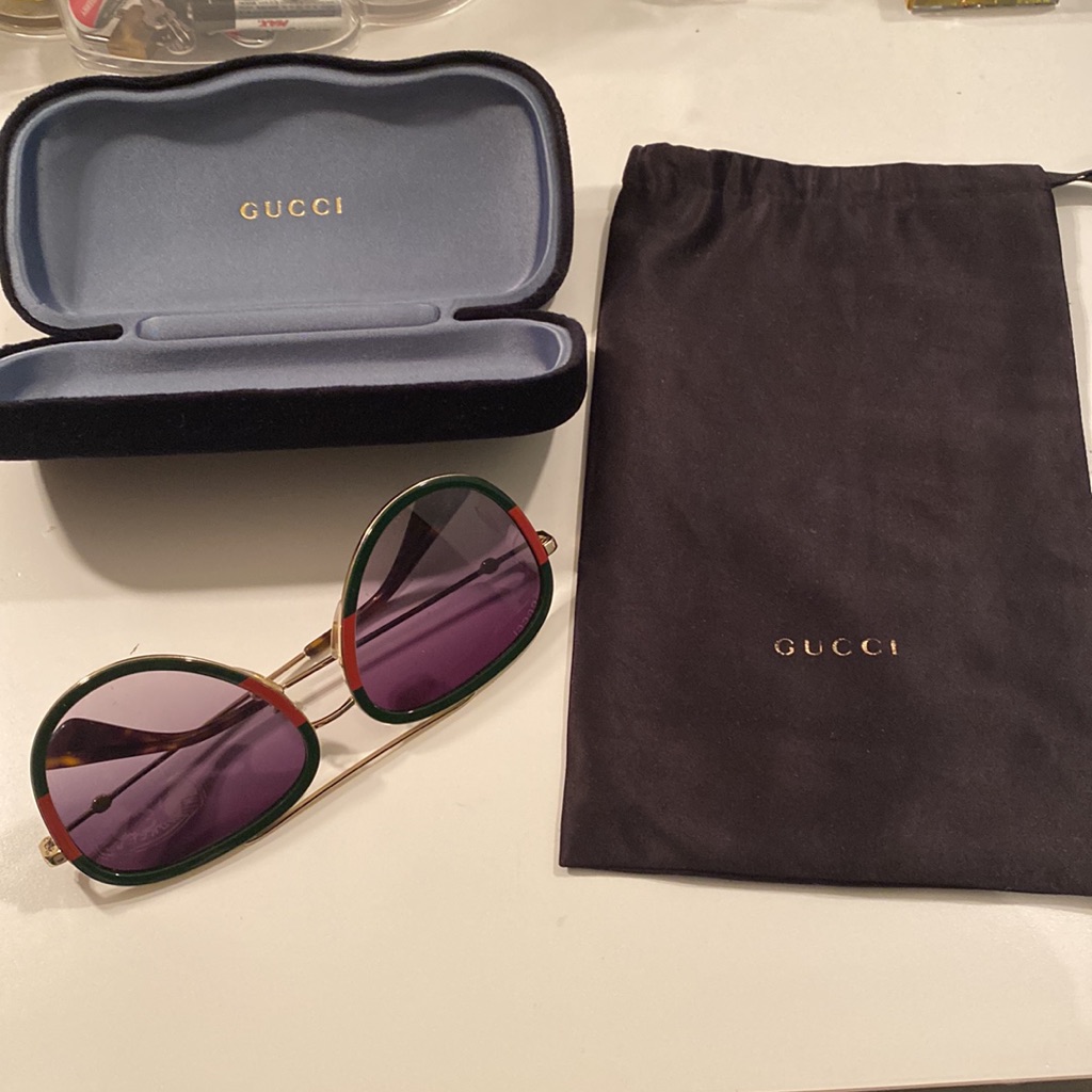 Authentic Gucci Sunglasses Used No More Than Couple TimesOriginal Case